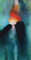 Large Richard Saba TIME AND AGAIN Painting, 62.5H - Sold for $2,688 on 11-15-2025 (Lot 91).jpg